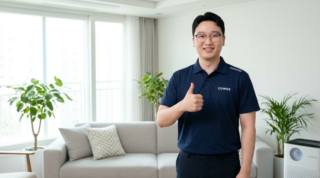 코웨이 홈케어 강장록 팀장 - 전제품 렌탈 방문 상담